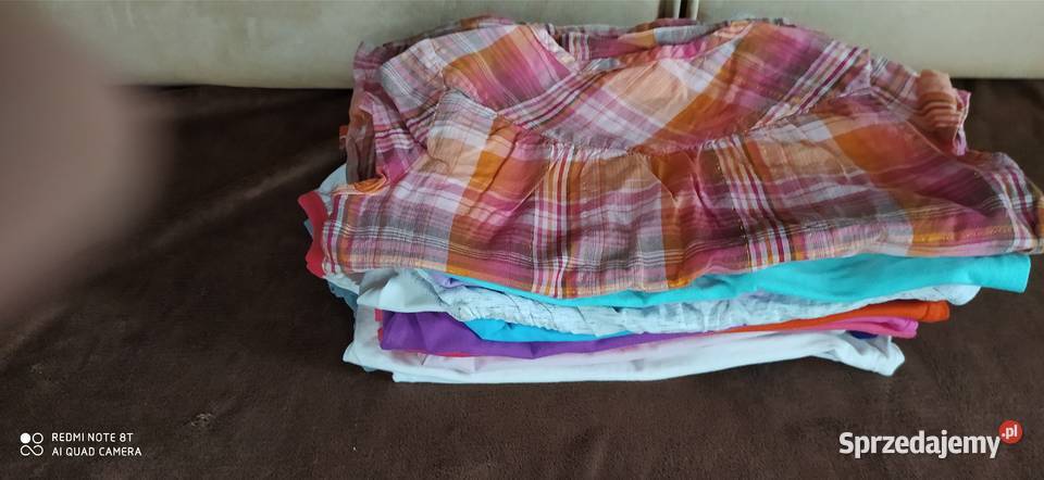 Bluzka z krótkim rękawem dziewczynki 122 128 dziewczynka Poznań