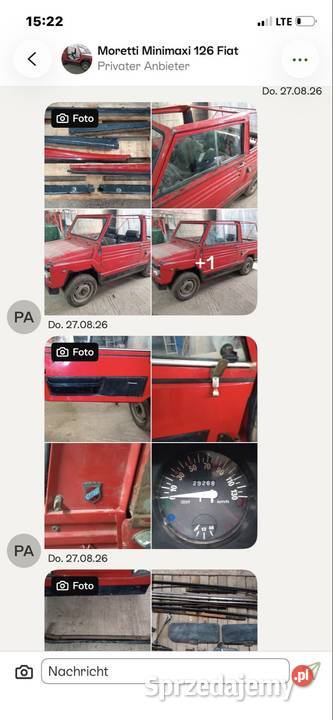 Fiat 126 Moretti śląskie Bielsko-Biała
