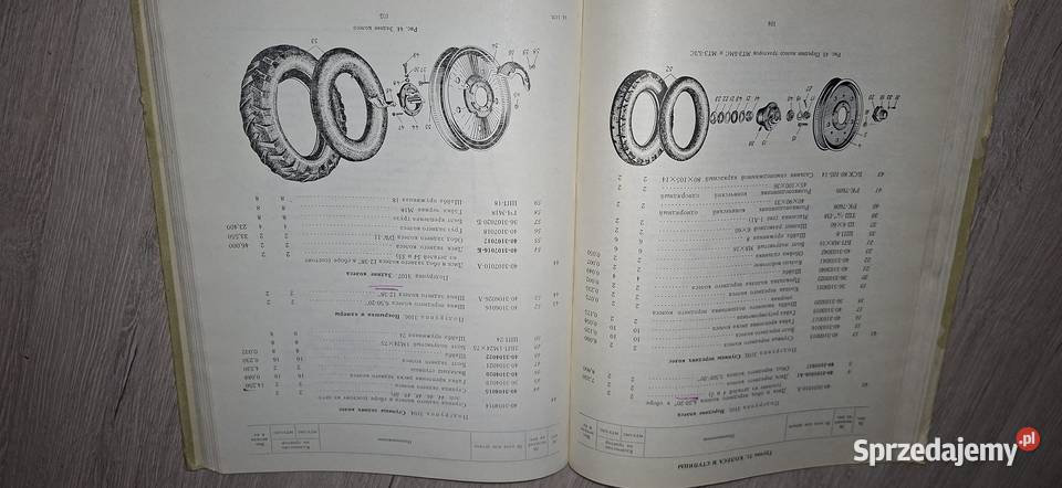 Katalog zapasowych części traktorów Białoruś wielkopolskie Łęczyca