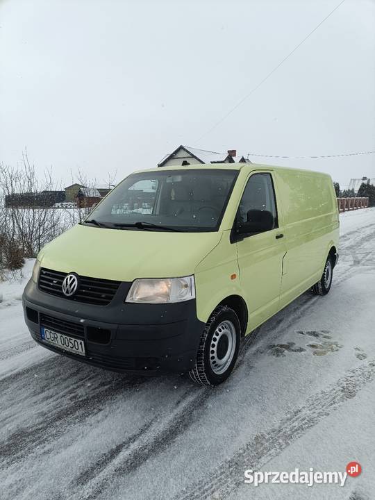 Sprzedam Volkswagen T5 LONG 25TDI Bursztynowo sprzedam