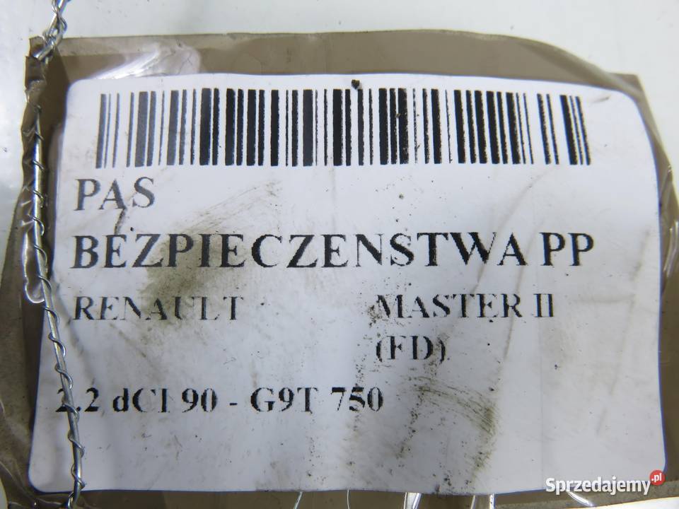 PAS PRAWY PRZEDNI RENAULT MASTER II FD 33042276 małopolskie