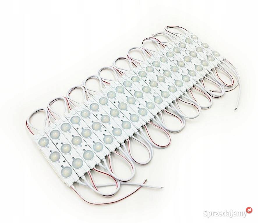 1x Moduł LED 12v Biały Zimny IP67 2835 132W