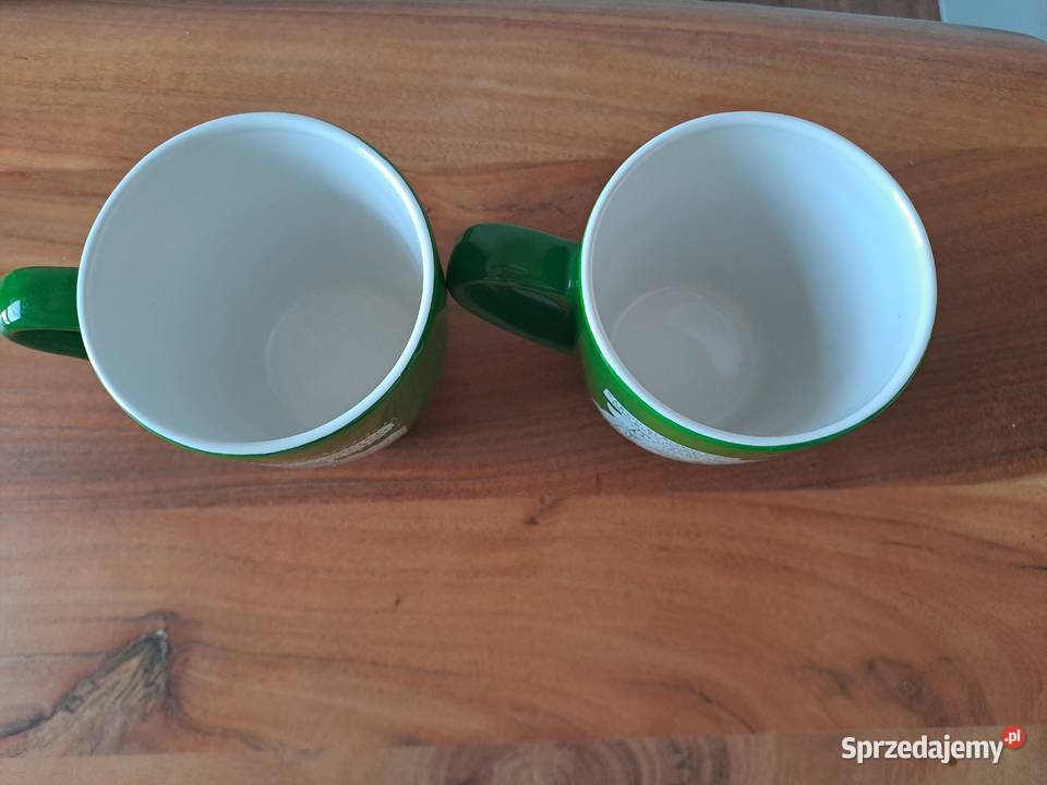 2x Kubek Knorr Andrzej Mleczko bałwan czerwony