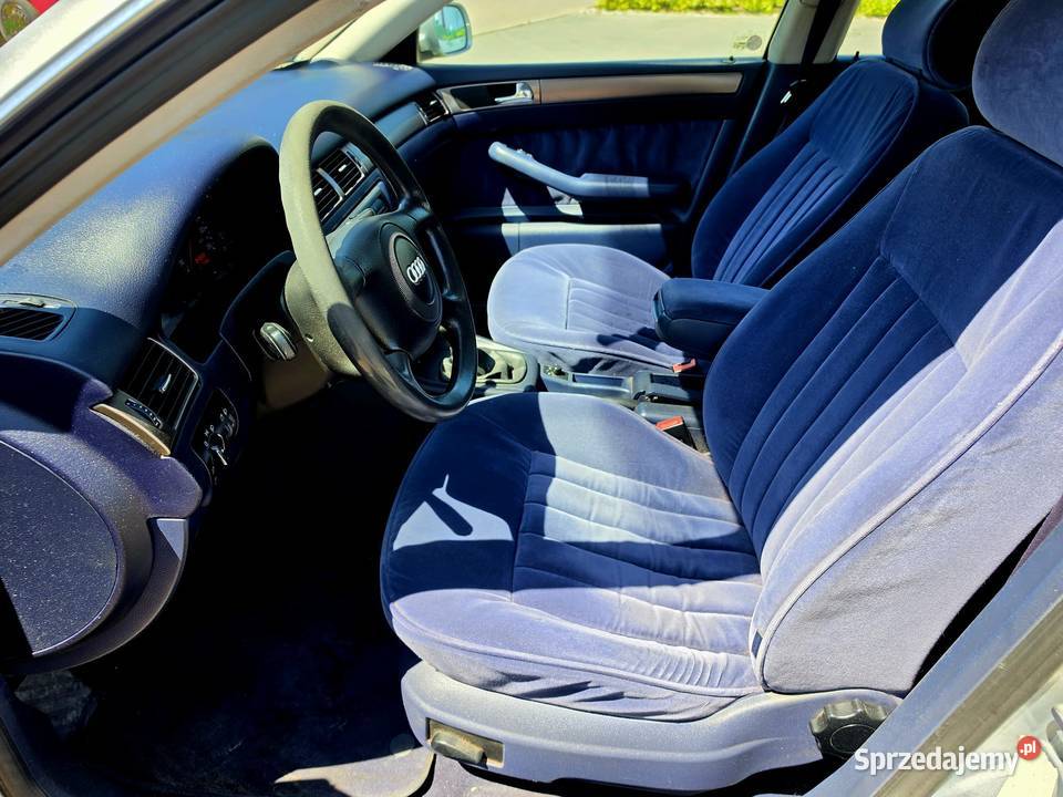 Audi A6 sedan 24 benzyna srebrny Ładny manualna Solec-Zdrój