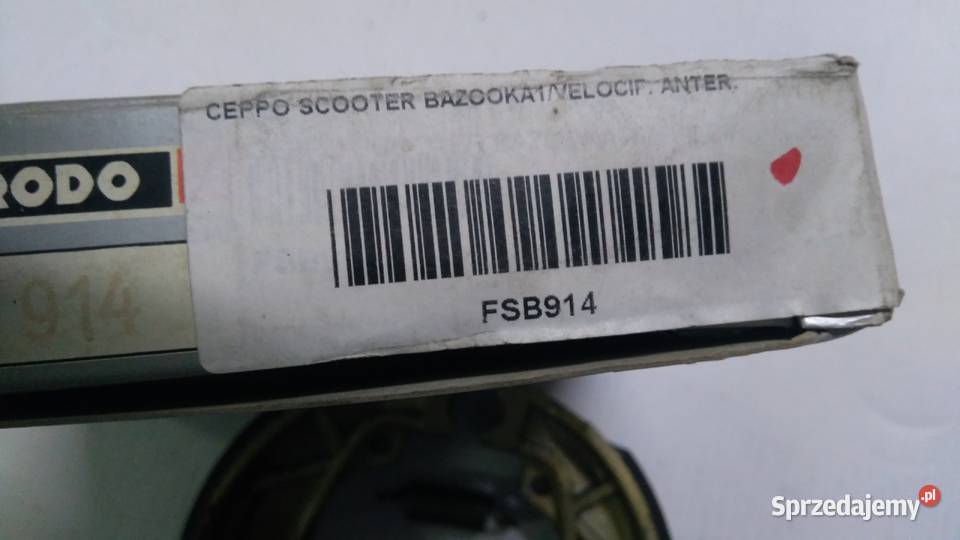 Szczęki hamulcowe Ferodo FSB914 Rapido Italjet Bielsk Podlaski