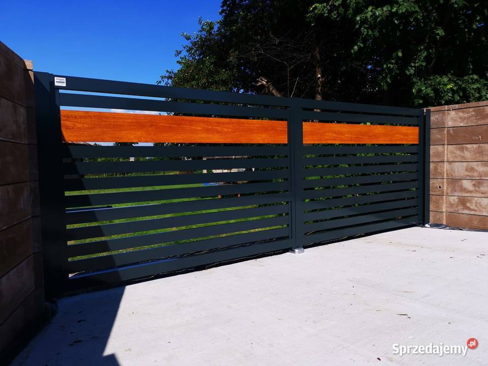 Eleganckie Bramy Aluminiowe na każdą posesję podkarpackie Rzeszów