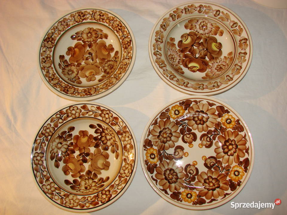 ZF Koło fajansowy talerz Porcelana i szkło Pruszcz Gdański