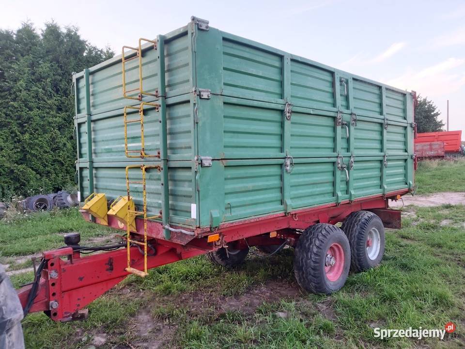 Przyczepa wywrotka tandem Praestbro T 105 prod Jabłonowo Pomorskie