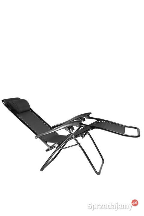 Leżak ogrodowy plażowy fotel składany z wielkopolskie Poznań sprzedam
