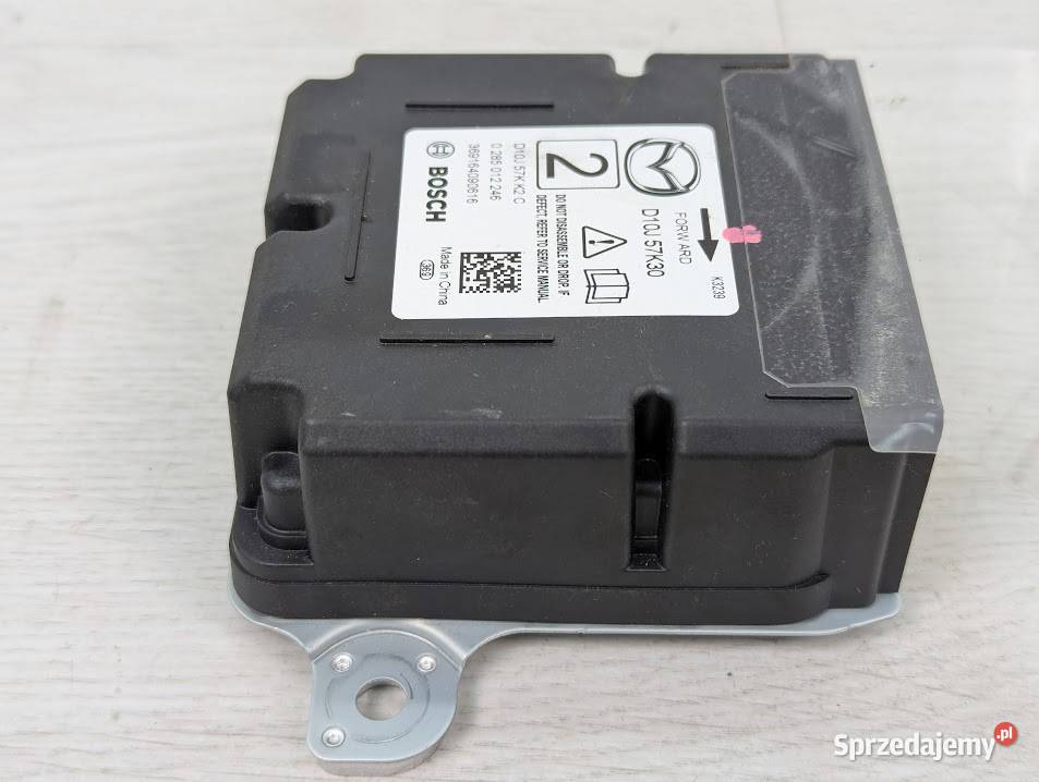 MODUŁ SENSOR PODUSZEK POWIETRZNYCH AIRBAG MAZDA