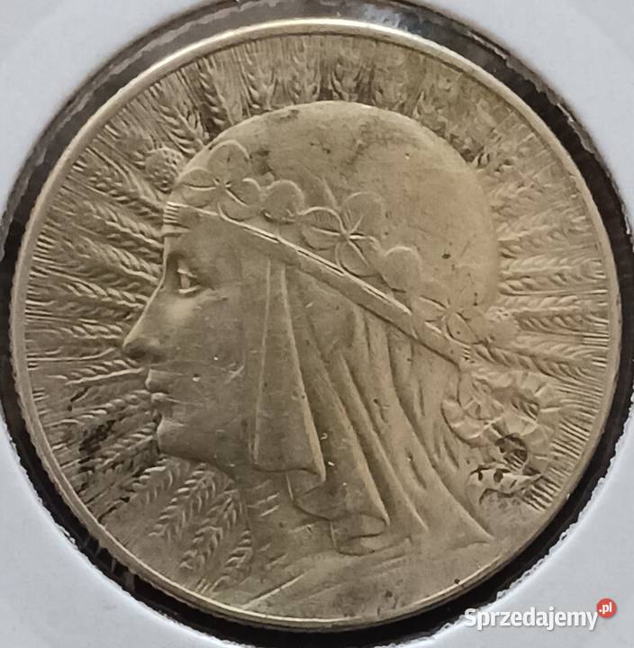 5 Głowa kobiety 1934 r 2 najniższy nakład Super Numizmatyka Konin