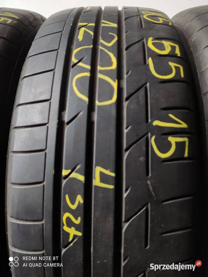18555 15 BRIDGESTONE PPOTENZA S001 56m 2016r 185 Samochodowe Trzebnica sprzedam