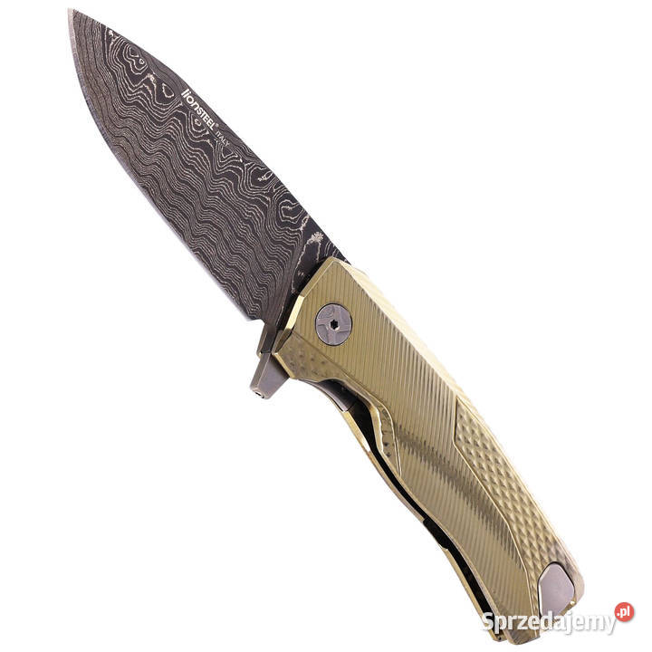 Nóż składany LionSteel Gold Titanium Chad Warszawa