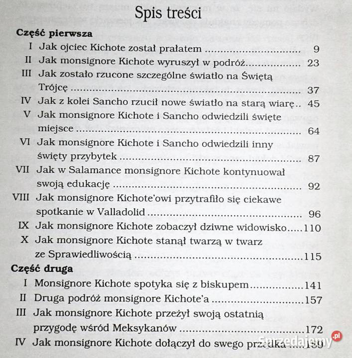 Monsignore Kichote Graham Greene Chełm