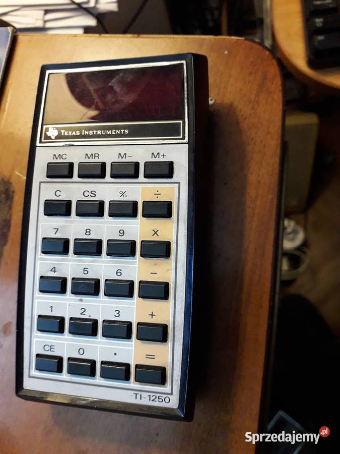 Zabytkowy kalkulator Texas Instruments vintage Warszawa