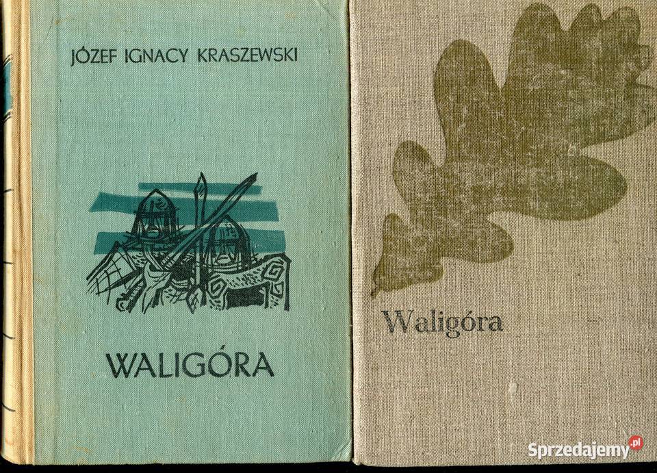 Waligóra Józef Ignacy Kraszewski 2 wydania Pozostałe Szczecin sprzedam
