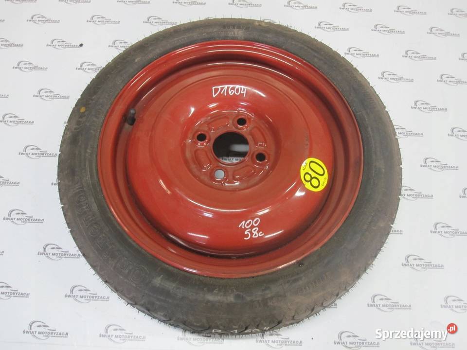HONDA CIVIC VII koło dojazdowe 1257015 95M 4x100