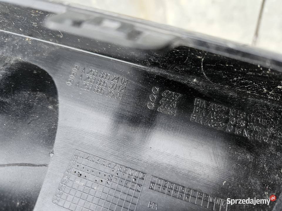 MERCEDES GLC LIFT SPOILER ZDERZAKA PRZÓD osobowe Karoseria Międzychód