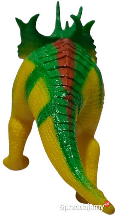 Dinozaur Styrakozaur 45x16x6 Zabawka figurka śląskie Czeladź