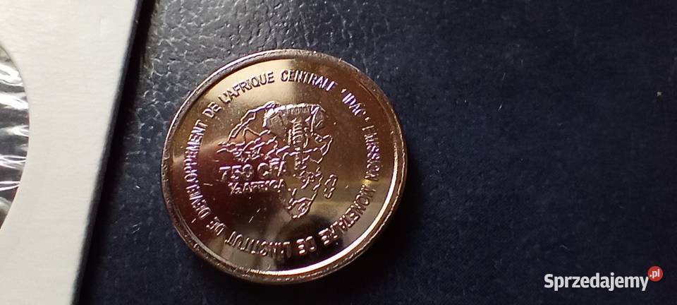 Stare monety 750 frank 2005 Kamerun