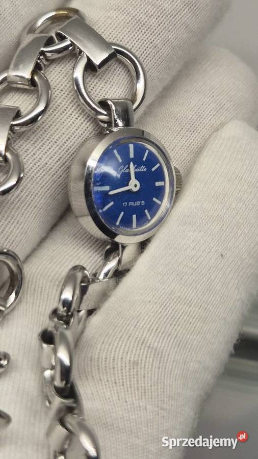 Damski biżuteryjny zegarek Glashutte Damskie sprzedam