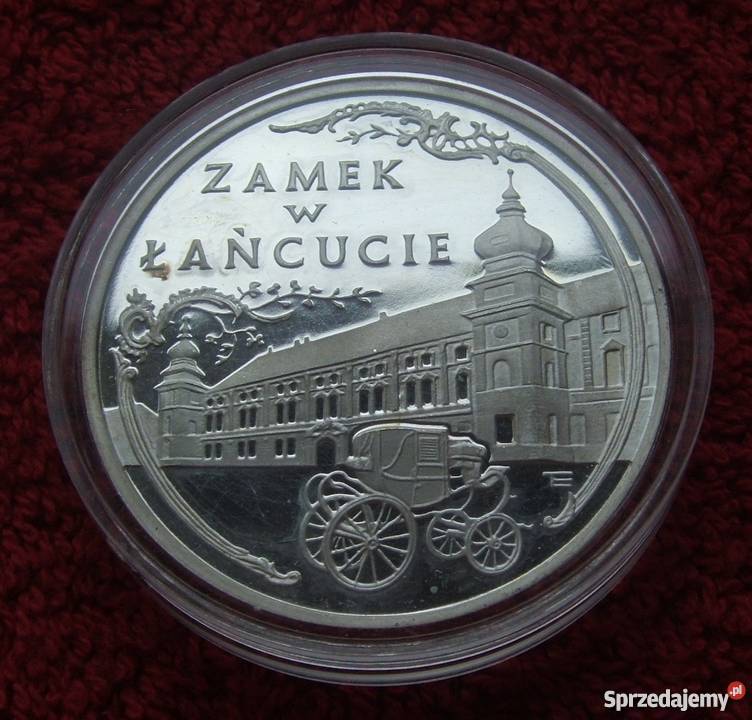 MONETA 300000 ZAMEK W ŁAŃCUCIE 1993 SREB Katowice