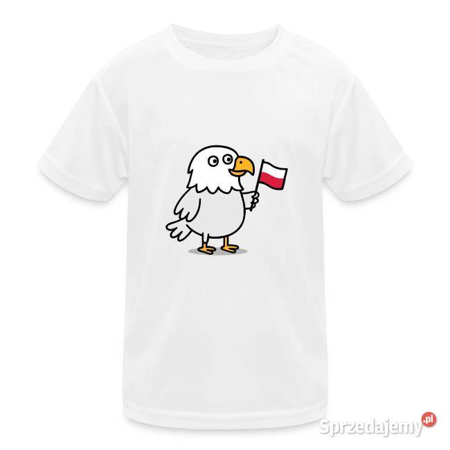 Funkcjonalna sportowa patriotyczna koszulka Kraków sprzedam