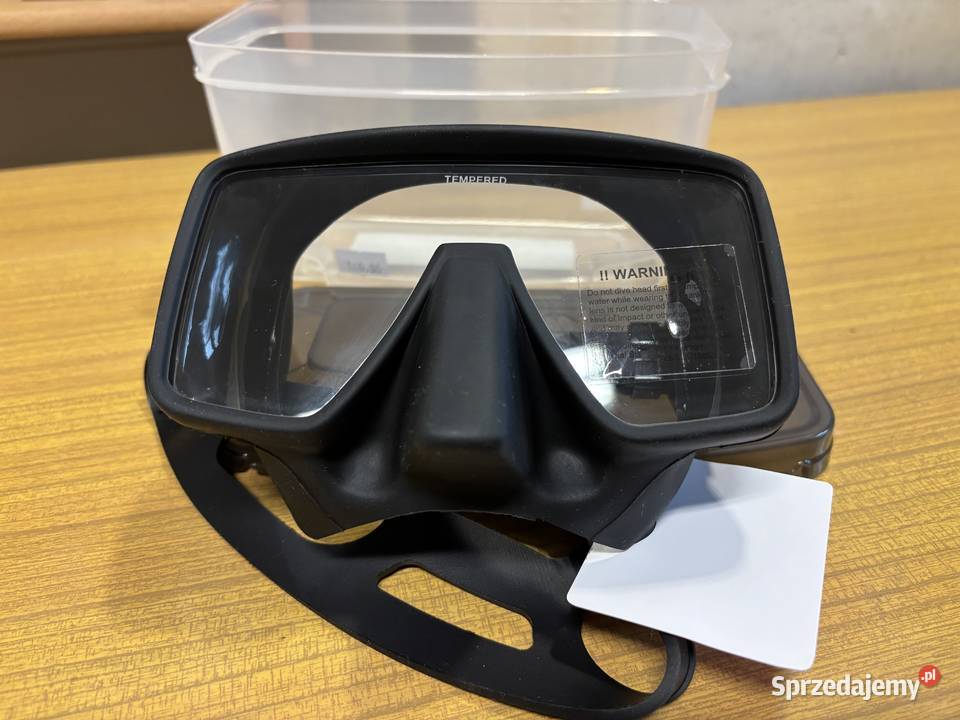 Maska nurkowa Frameless Clasic Tec Line czarny Bytom