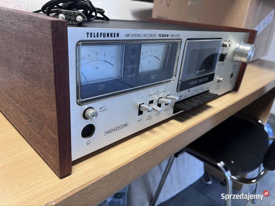 Kolekcjonerski Magnetofon kasetowy Telefunken TC Magnetofony kujawsko-pomorskie sprzedam