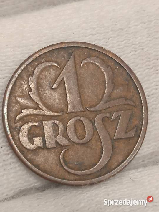 2 RP 1 grosz 1930 Numizmatyka Małkinia Górna