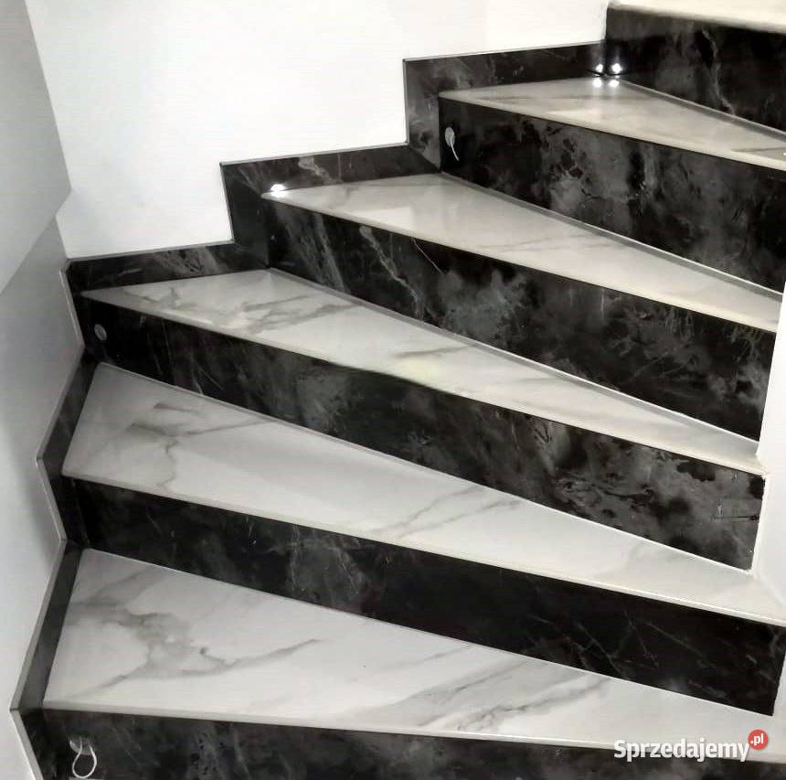 Płytki na schody CALACATTA CARRARA 120x30 Wysoki łódzkie Łask