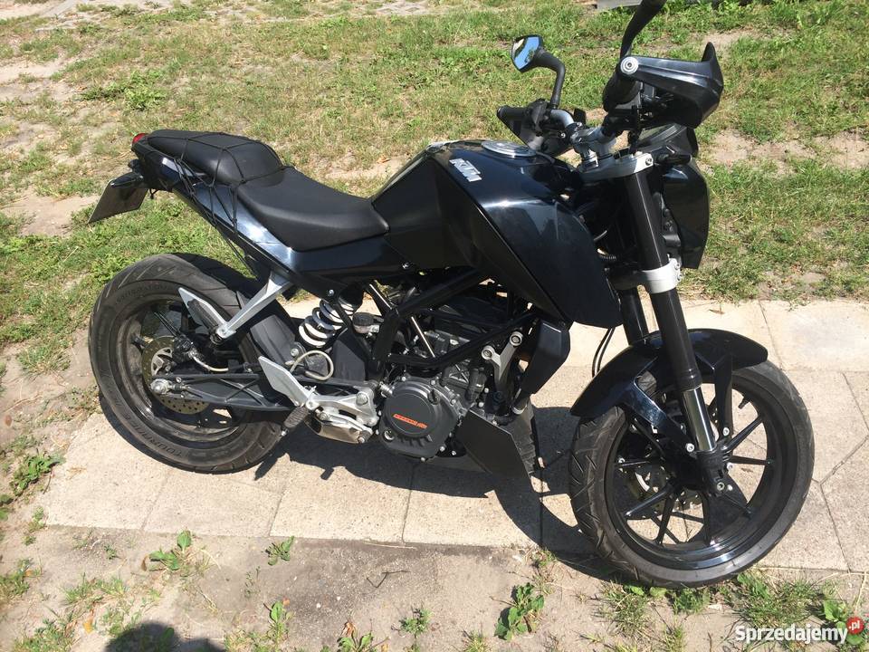 KTM DUKE 125 2012r niski przebieg AB1 pomorskie Gdańsk
