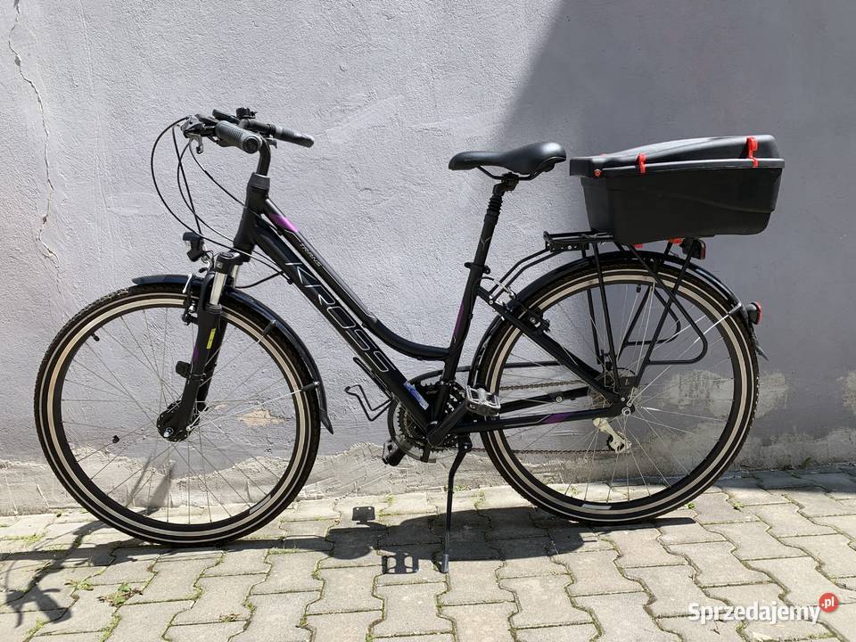 Rower Kross Trans 30 S 28 damski czarno