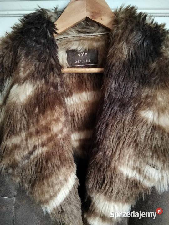 Futerko skóra piękna kamizelka futrzana skórzana Gdańsk sprzedam