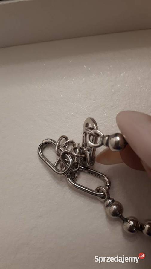 Bransoleta srebrna Pandora Bransolety