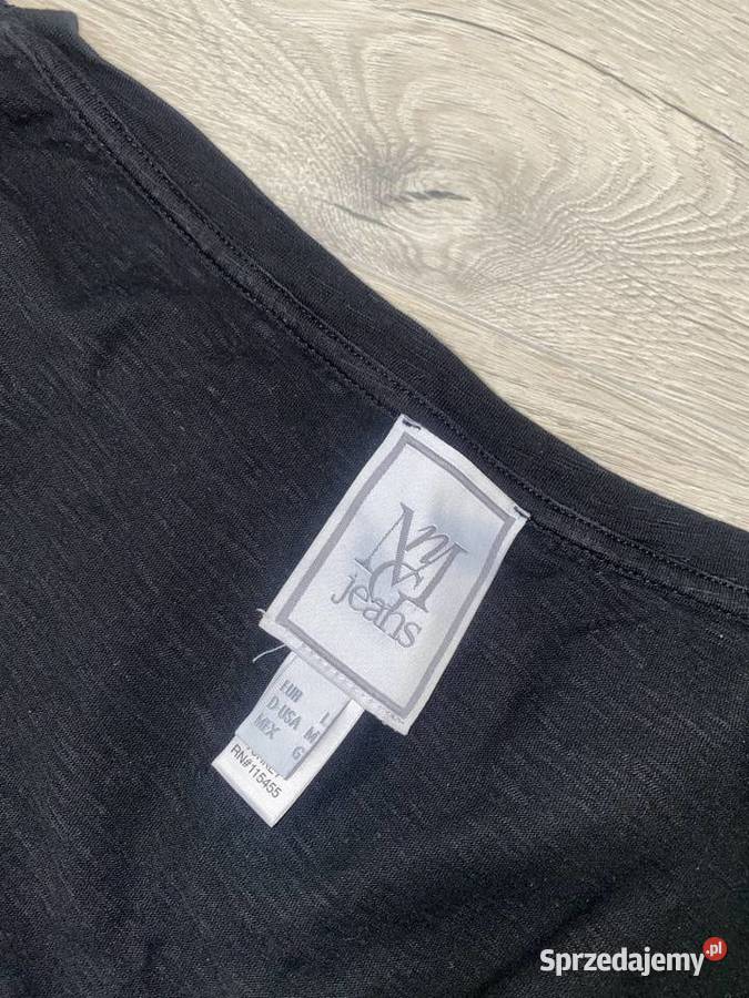 Mango czarna elegancka koszulka tiul Bielsko-Biała