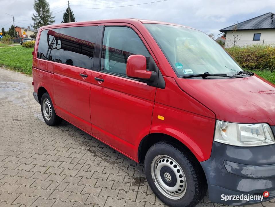 VW Transporter T5 2006r 19tdi 9osobowy klima ABS kujawsko-pomorskie Lipno