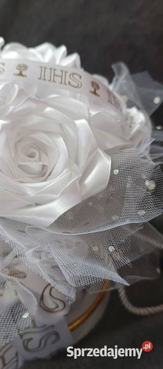 Flower box Prezent na Pierwszą Komunię Świętą Warszawa sprzedam
