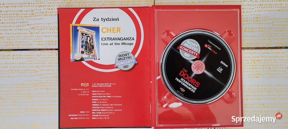 Unikat THE DOORS Soundstage Performances DVD Wąbrzeźno