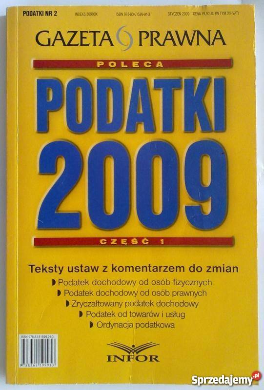 PODATKI 2009 GAZETA PRAWNA Łódź