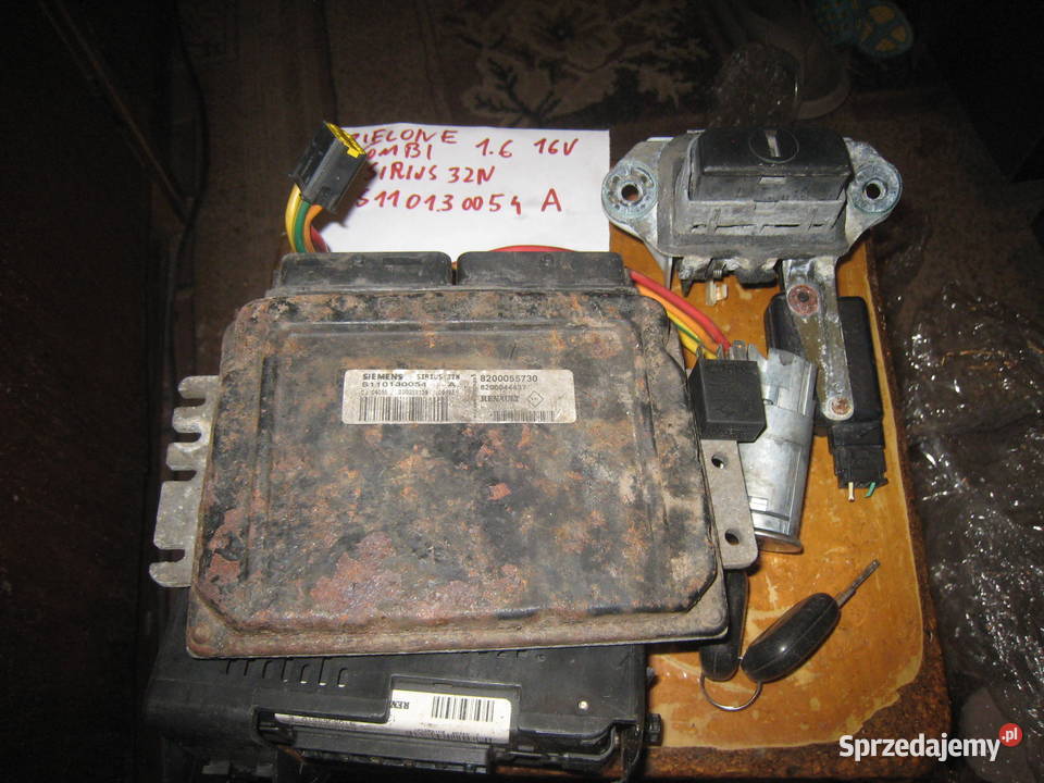 Komputer zestaw startowy Renault Megane 16 16v