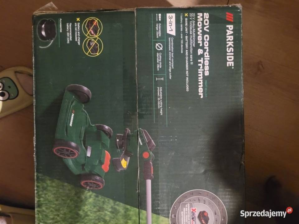 Akumulatorowa multipodkaszarka 20 V 3w1 PAMT Legnica sprzedam