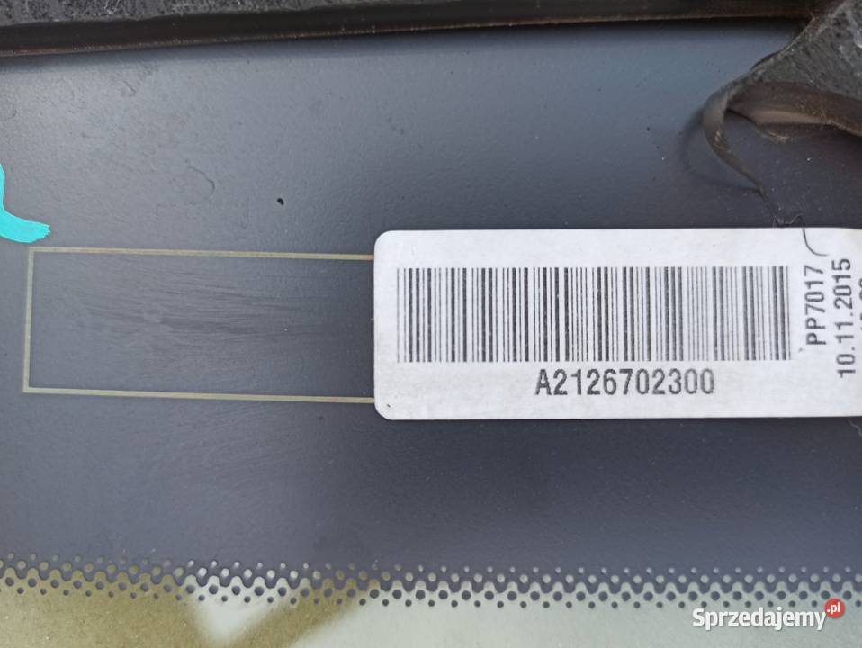 EKLASA W212 SZYBA KAROSERYJNA LEWY TYŁ szyby Trzciel