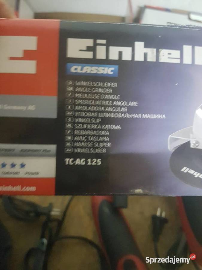 EINHELL SZLIFIERKA KĄTOWA TCAG 125 850W Narzędzia