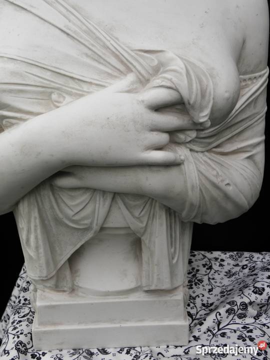 Rzeźba Popiersie 65 marmur carrara Poznań