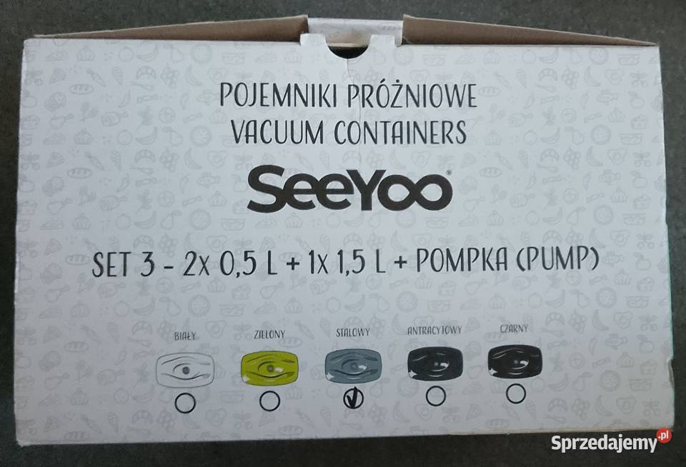 Pojemniki Próżniowe SeeYoo 3 Bełchatów