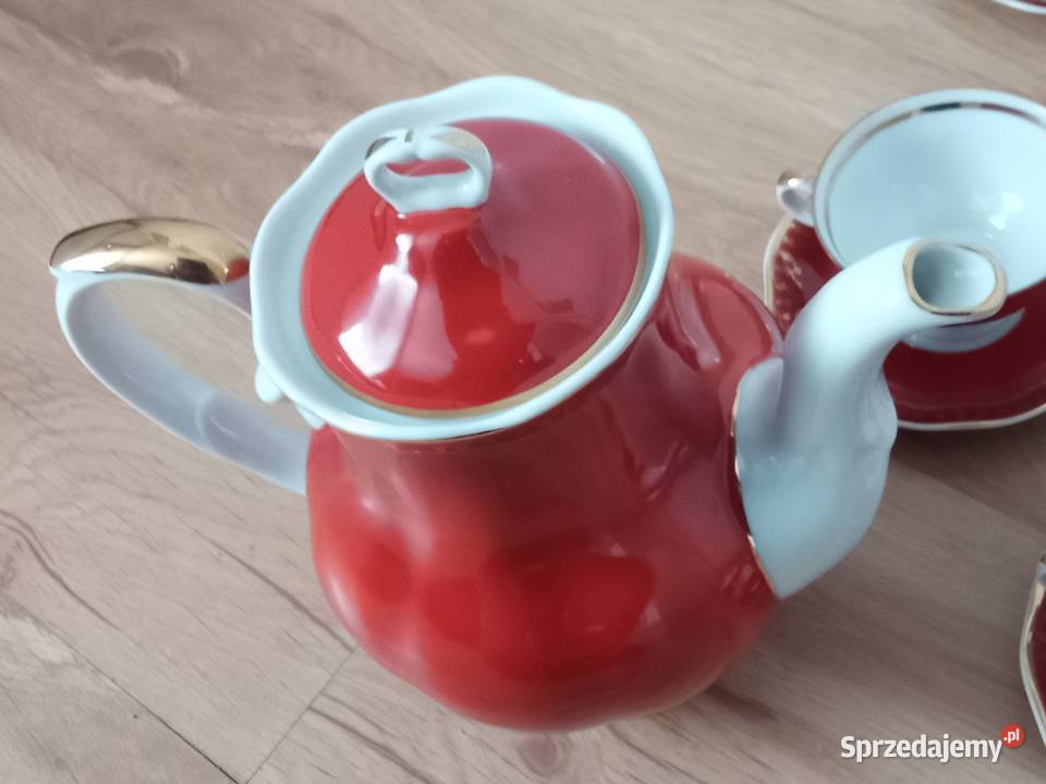 Zestaw kawowy KAROLINA Wałbrzych z lat 70 Świdnica