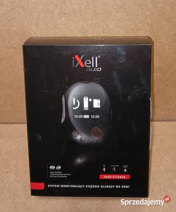 Nieużywany glukometr iXell OLED monitorujący sprzedam