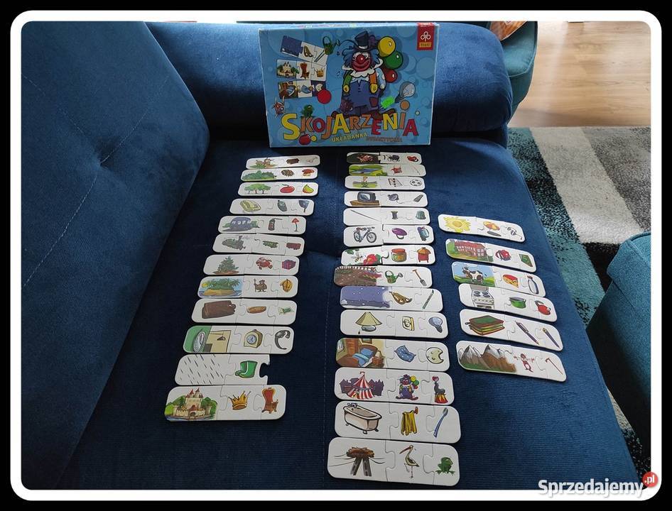 SKOJARZENIA układanka edukacyjna TREFL Płock sprzedam