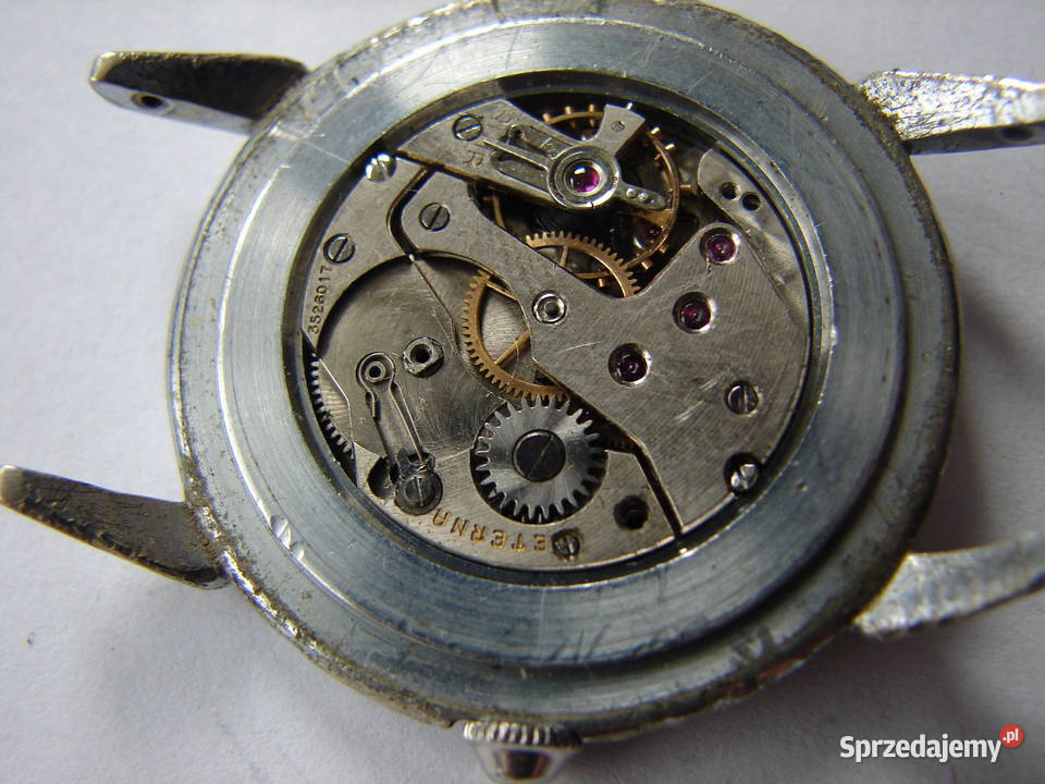 Eterna stary zegarek krab zegarek z lat 4050 Warszawa